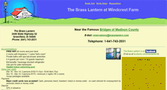 Desktop Screenshot of brasslantern.com